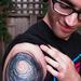 Spiral Galaxy Tattoo Design Thumbnail